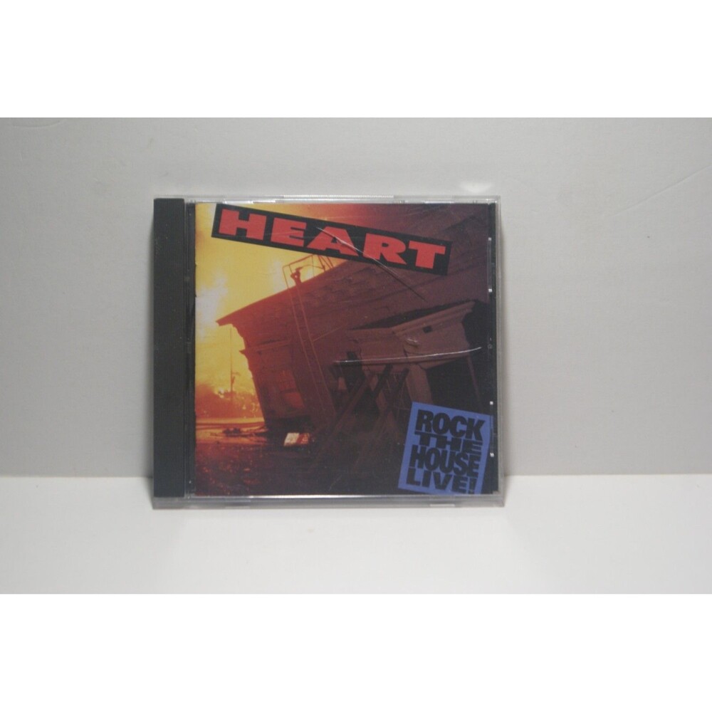 Heart Rock This House Live CD 1991 Rock Duo